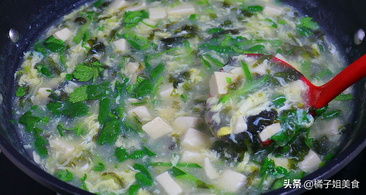 圖片[5]-【黃瓜豆腐雞蛋湯】做法步驟圖 解膩提神 清香滑嫩超下飯-起舞食譜網