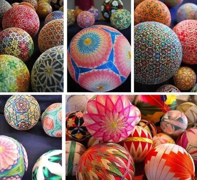 简单圆球结编法，手绳收尾球（带你入门手鞠球的第一课）