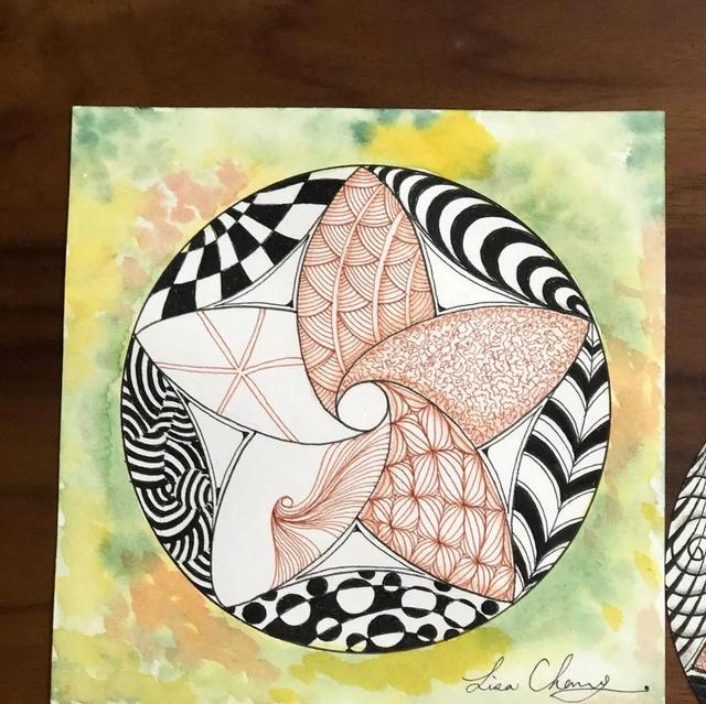 几步画出美丽画面，水粉画教程（5个步骤教你用最普通的笔）