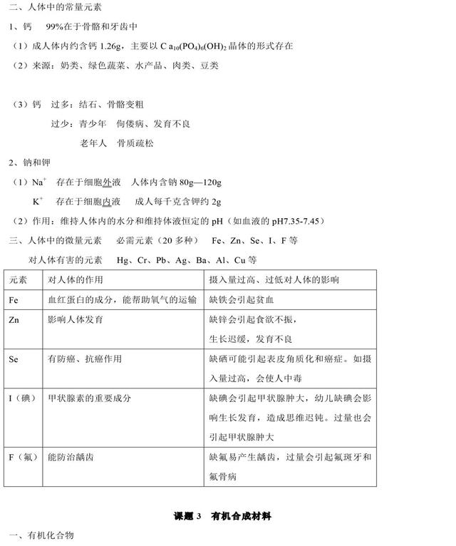 碱式碳酸锌怎么生成，碱式碳酸锌怎么生成的（中考化学知识点归纳和易错总结）