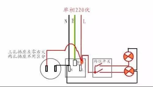 电源开关怎么接线，电源开关如何接线（各类开关接线图与实物图）