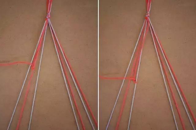 手链编织，手链编织教程 红绳 简单易学（毛线手链编织教程，一定要学会）