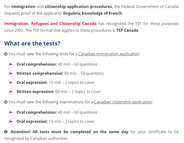 关于考TEF的时间，tcf考试时间（2021年TEFAQ和TEF）