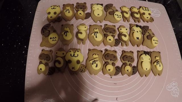 可爱小动物饼干图片，动物饼干的图片（日本超人气动物饼干）