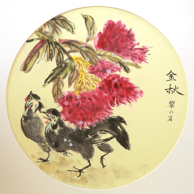 荷花池简笔画，荷花池简笔画手绘（美丽云浮——2020年云浮市庆祝六一儿童节少儿书画作品展）