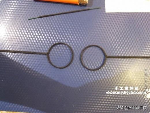 手工懒人眼镜，教你给玩偶制作眼镜