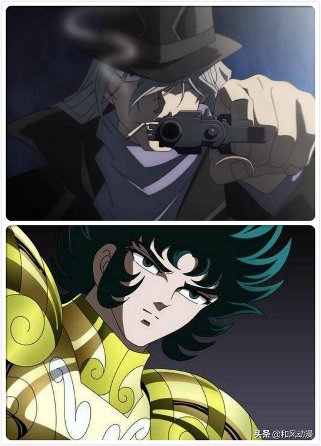 名侦探柯南黑衣组织，bourbon威士忌（与圣斗士中的圣域最为相似）