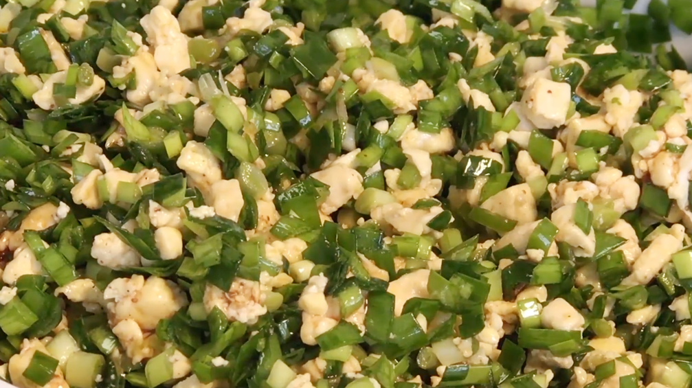 图片[5]-【豆腐韭菜馅饼】做法步骤图 皮薄馅大 饭店吃不到-起舞食谱网