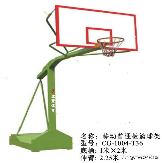 篮球架高度，篮球架离地面多少米（了解篮球架产品的工艺）