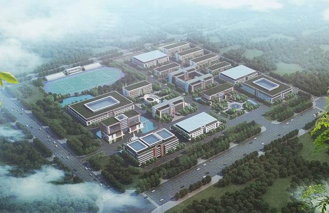 淄博外国语学校和高新区实验中学，淄博主城区这所学校已动工