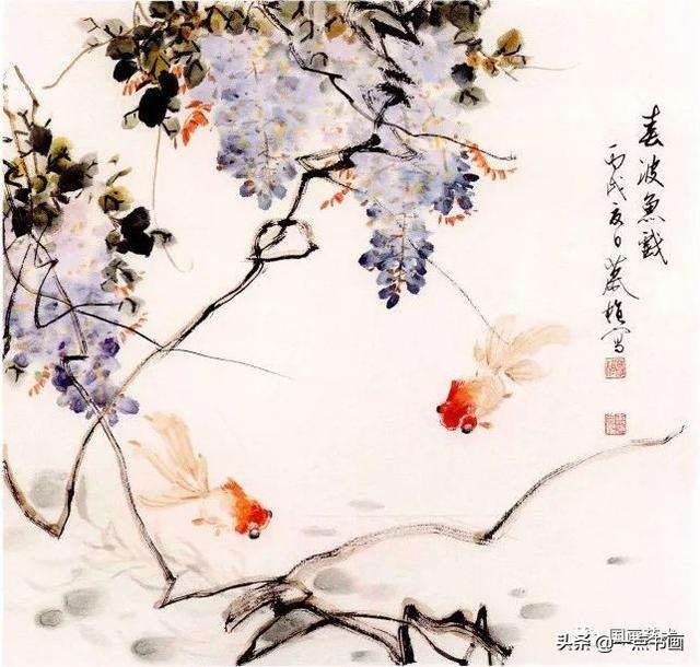 藤蔓植物，藤本花卉之紫藤画法（藤蔓植物图片）