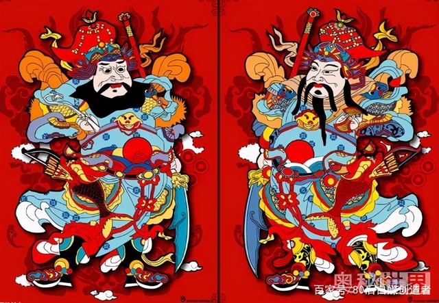 门神是怎么来的，门神的来历（你家的门神贴对了吗）