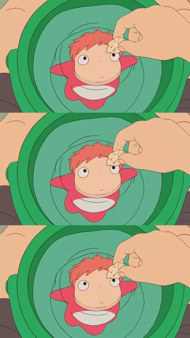 波妞和宗介图片，波妞和宗介，微信头像（波妞喜欢宗介，而我喜欢你）