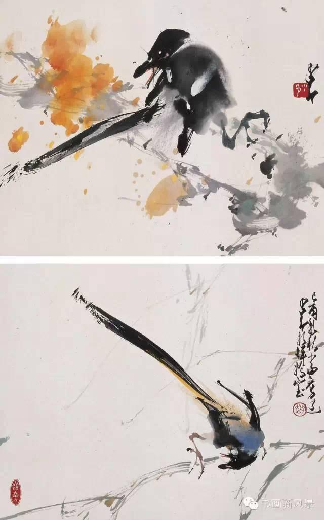 花鸟草虫大全，赵少昂花鸟草虫精选66幅