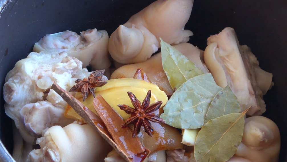 圖片[3]-【豬蹄凍】做法步驟圖 Q彈爽滑 好吃不膩-起舞食譜網