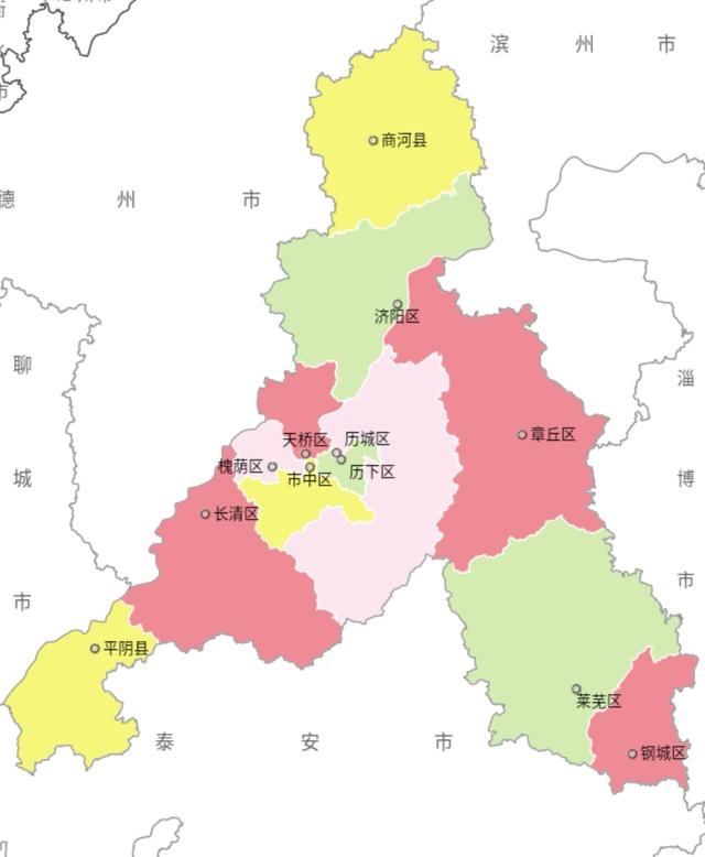厦门区域划分图，厦门市中区村庄布局规划（中国行政区划——山东厦门）