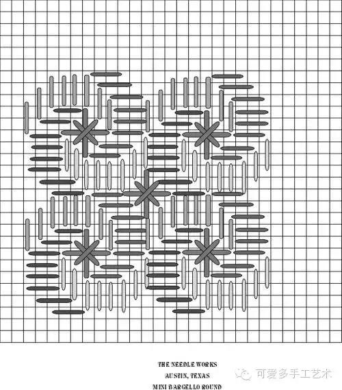 十字绣各种针法花样，如十字绣般立体感极强的多种针法刺绣大全