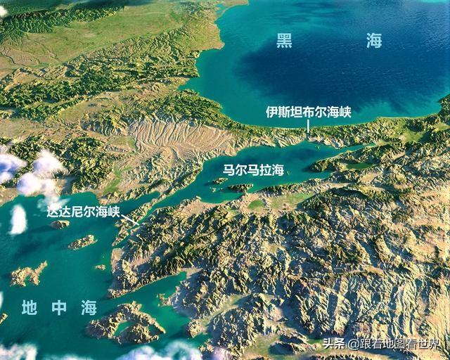 达达尼尔海峡地图，对沿岸国家意味着什么