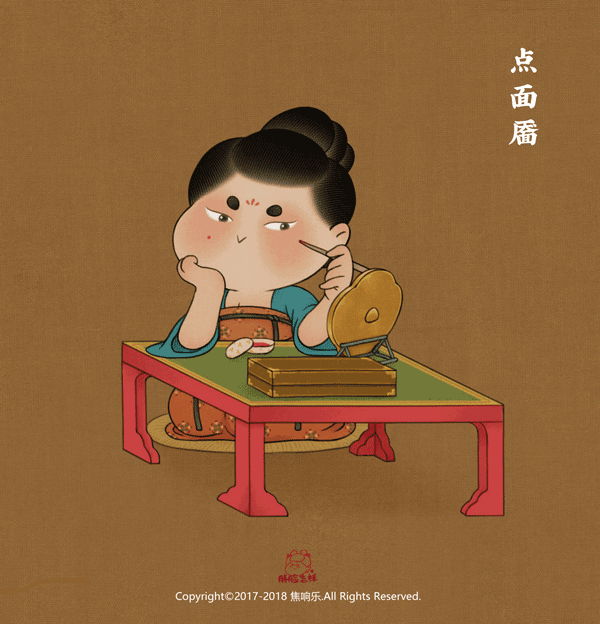 又胖又萌又可爱的图片，胖胖可爱的呆萌情侣头像微信（把千寻、周迅画成圆脸美人）