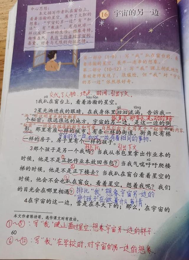 我变成一棵树的课堂笔记，小学三年级下册语文19课简单笔记（第五单元课堂笔记）