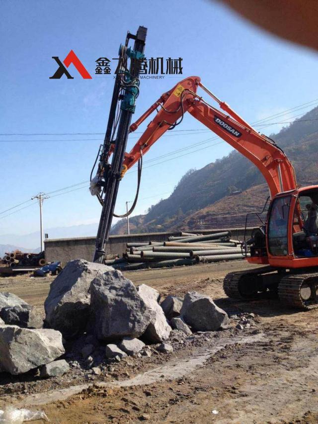 潜孔钻的用途特点,潜孔钻机图片 型号及价格(挖改潜孔钻实用矿山开采)