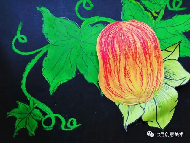 怎样画南瓜呢，请问南瓜怎么画（南瓜）