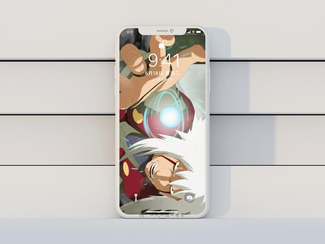 火影忍者   自来也   头像。微信，火影忍者   自来也   头像。（糟糕，眼睛里进九尾了）