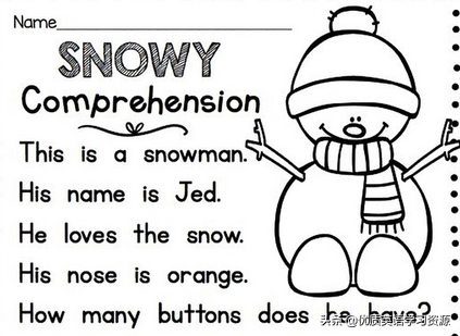 snowman怎么读，snowmen怎么读（英语原版阅读：Snowy）