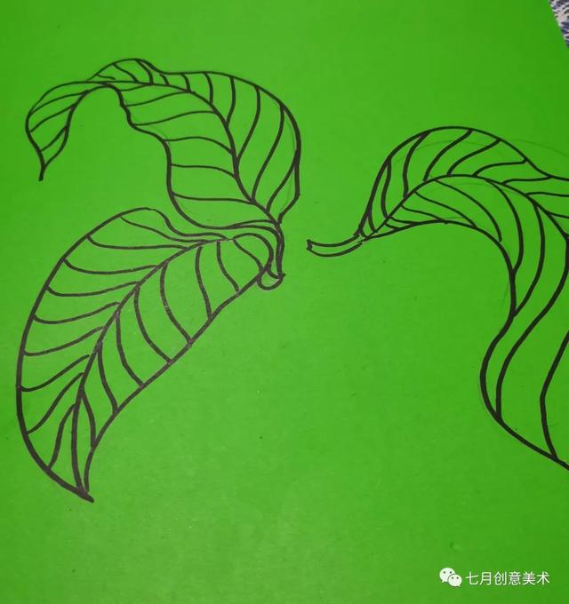 绘画系列之教你如何画芒果，绘画系列之教你如何画芒果树（创意芒果）