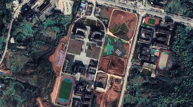 重庆科技职业学院双桥校区，重庆科技职业学院地址在哪里（卫星航拍重庆大足5所大学）