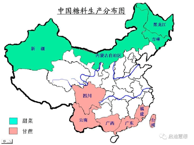 黄河长江地图，黄河长江地图路线全图（高清地图‖中国南北差异）