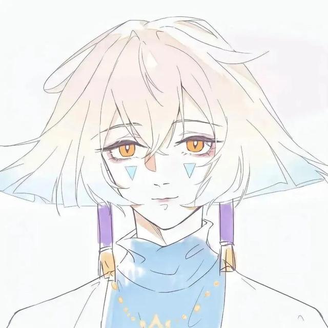 光遇.情头.郡主and高马尾，微信头像，光遇.情头.郡主and高马尾（稀有物种）画师 一碗柳褚 /因光而遇/（光遇cp向情侣头像‖“陷落美好）