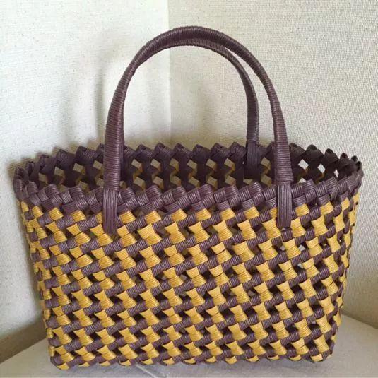 手工纸折手提篮，手工纸折手提篮教程（26款打包带编的包包）