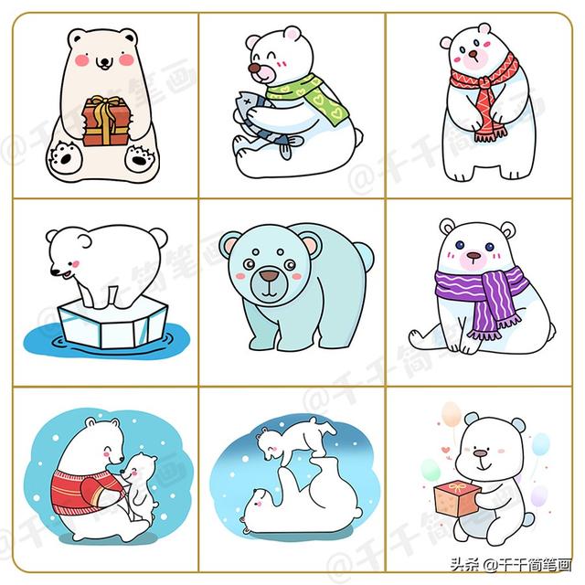 兔子简笔画彩色，兔子彩色简笔画怎么画（200+小动物简笔画大合集）