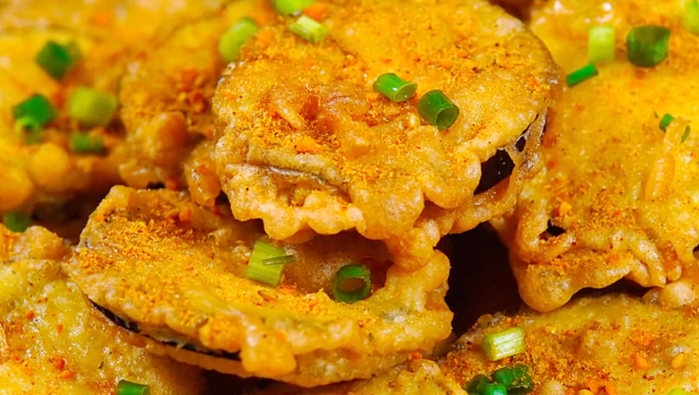 圖片[7]-【椒鹽茄子】做法步驟圖 外酥里嫩一口一個太爽了-起舞食譜網