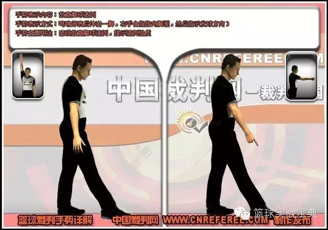 图解:NBA官方裁判手势，篮球裁判最新手势（篮球规则和裁判的判罚手势你知道多少）