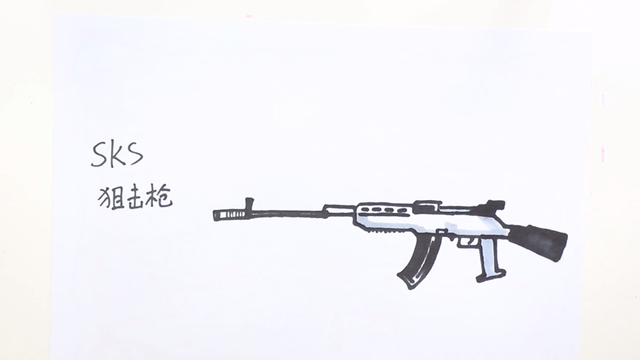 中国现代武器简笔画图片