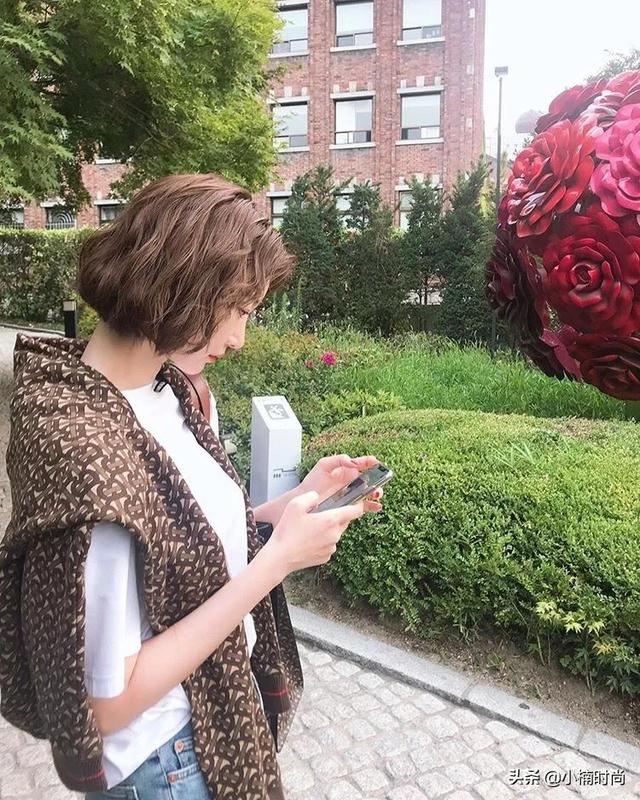 学生瓜子脸适合什么发型，瓜子脸剪什么发型好看学生（高俊熙这款发量少、细软发超适合）