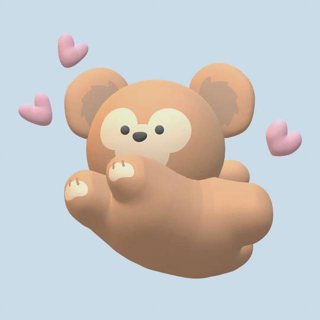 卡通图片可爱！！，卡通图片可爱萌女孩（可爱迪士尼飞天3d卡通头像）