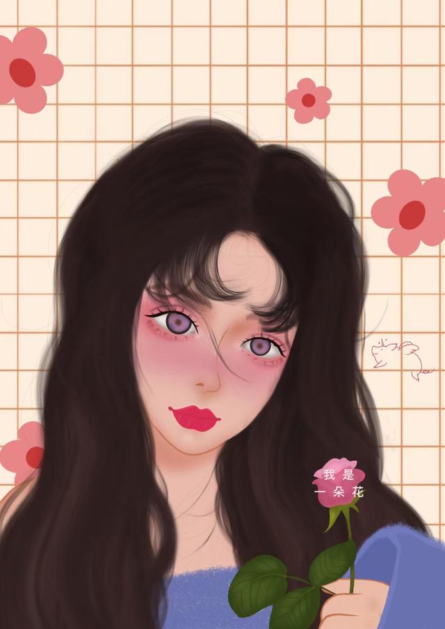 独角兽系列卡通少女，微信头像，独角兽系列卡通少女（分享一波手绘卡通头像/小姐姐篇）