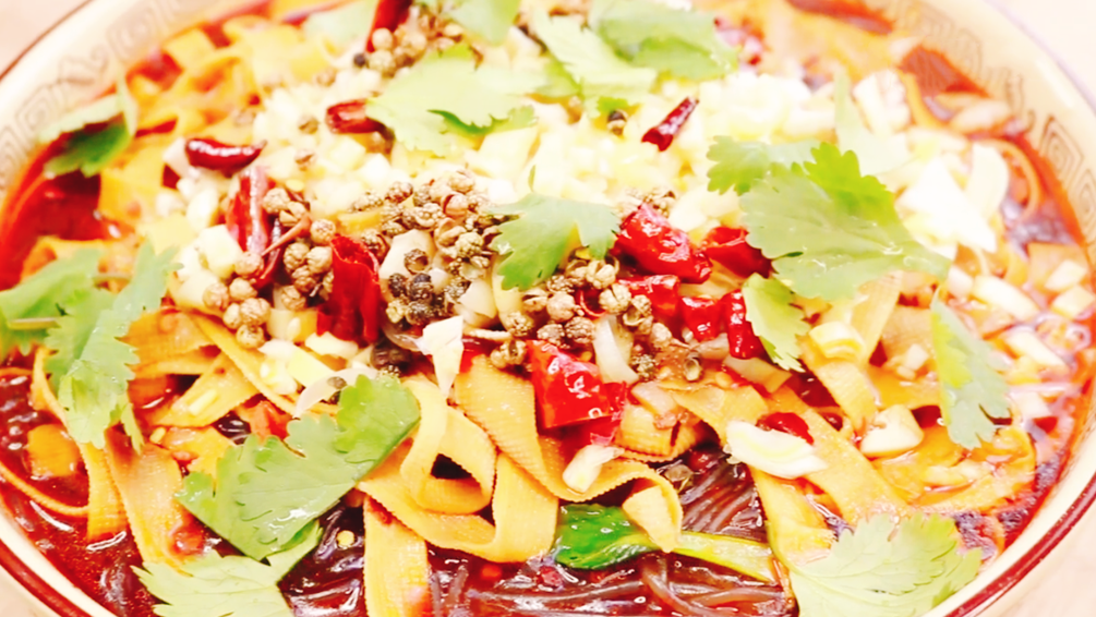 圖片[1]-【豆腐皮粉條】做法步驟圖 比吃肉過癮 我家隔天就想吃-起舞食譜網