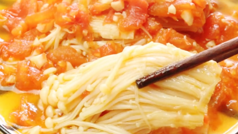 圖片[6]-【茄汁金針菇】做法步驟圖 一大盤不夠吃 營養又解饞-起舞食譜網