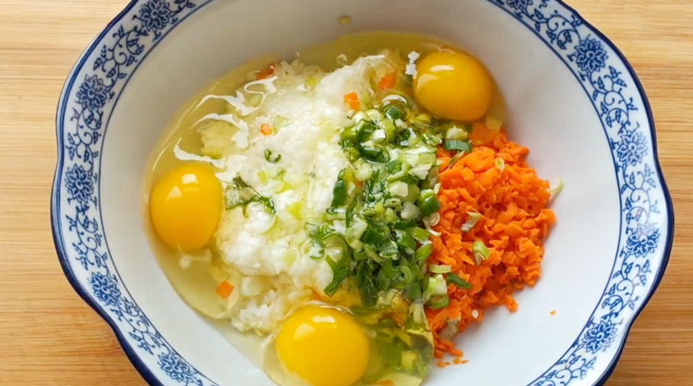 圖片[3]-【山藥雞蛋早餐餅】做法步驟圖 不用一滴水 健脾養胃抵抗力好-起舞食譜網