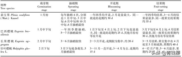 冠幅怎么测量，树冠冠幅怎么测量（个特色经济林品种在云南热区的引种表现）