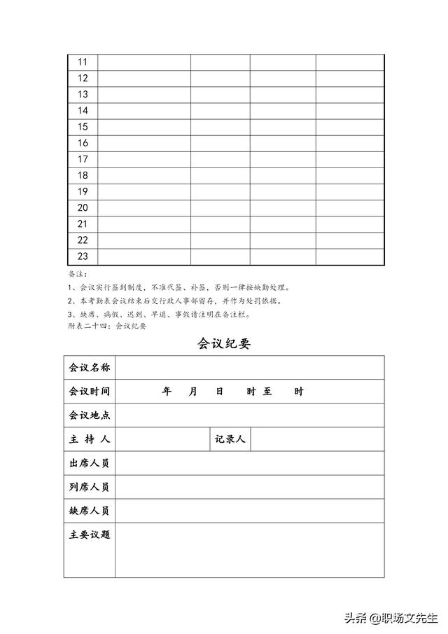 物品移交清单表格，物品统计清单表格（公司管理表格汇编<全套>）