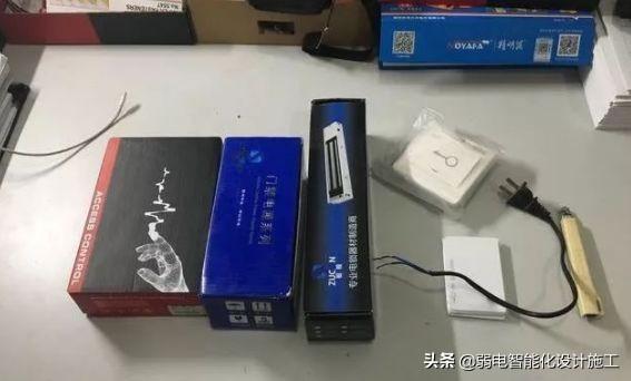 门禁系统安装与布线接线图，三分钟学会门禁系统的安装与接线