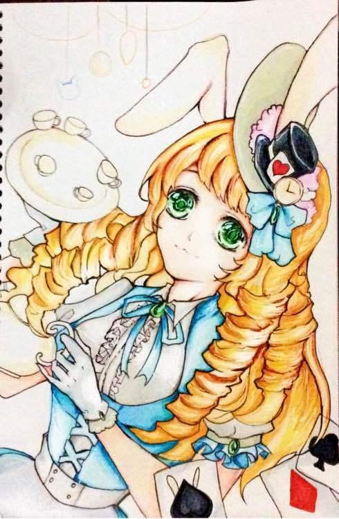 樱花树马克笔画法，马克笔画樱花树教程（发一个详细的马克笔绘画过程）