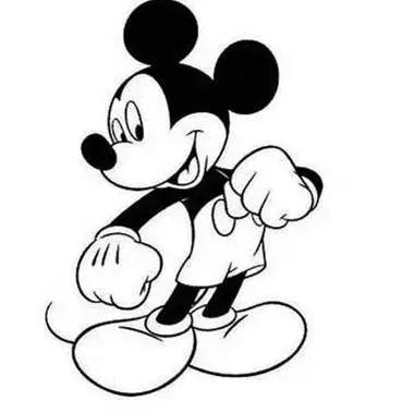 大耳朵图图简笔画，简笔画大耳朵图图简单画法（迪斯尼经典动画之米奇、米老鼠最简单的画法）