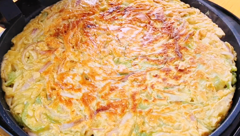 圖片[6]-【洋蔥雞蛋烙餅】做法步驟圖 不炒不腌不涼拌 孩子隔天就想吃-起舞食譜網