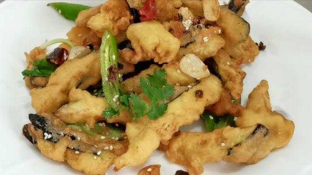干煸茄子的家常做法，香酥可口多种吃法